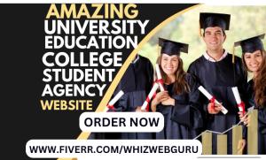 Build College Education University Student Teacher Campus School Website