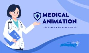 I will do 3D healthcare animation, dental devices, 3D medical animation, aesthetic HD