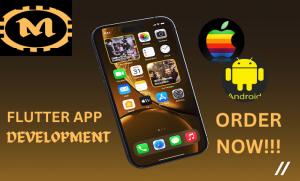 I will be your flutter developer, do flutter mobile app development, android and ios