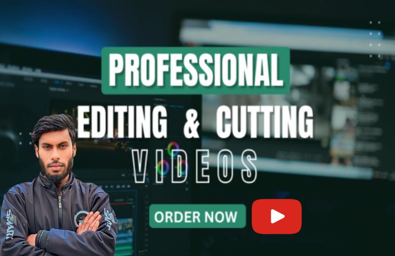 I will do professional video editing for your YouTube videos