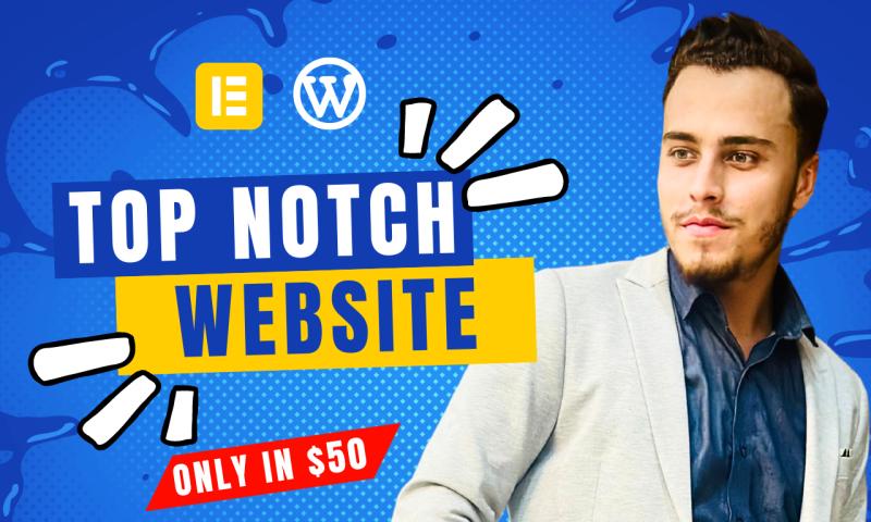 I will design and develop top notch business WordPress website