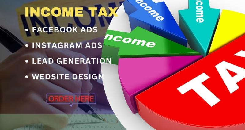 I will generate income tax leads tax finance leads via facebook ads