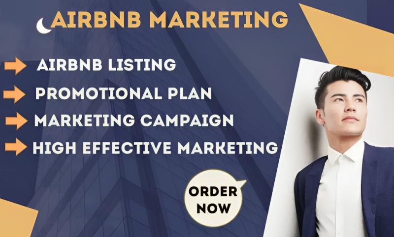 I will airbnb promotion, airbnb listing, booking, vibro airbnb marketing