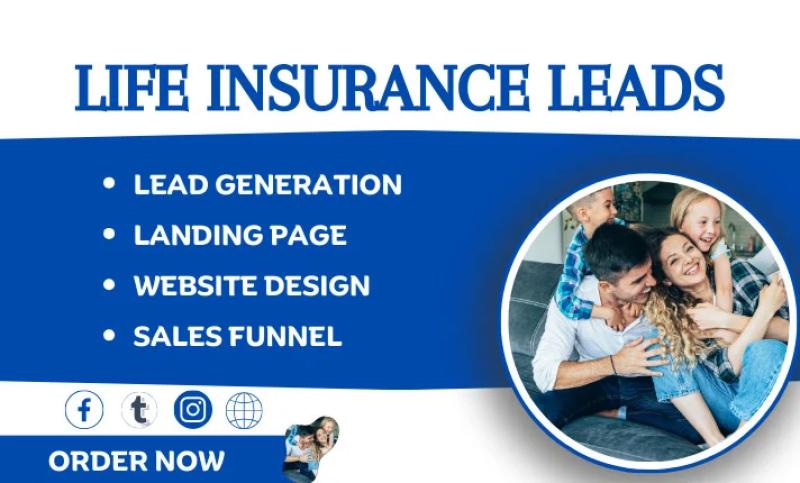 I will Life Insurance Leads Website