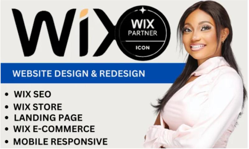 I will wix website design wix website redesign wix website design wix website redesign