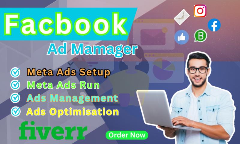I will be your Instagram and Facebook Ads Campaign Manager – Meta Marketing