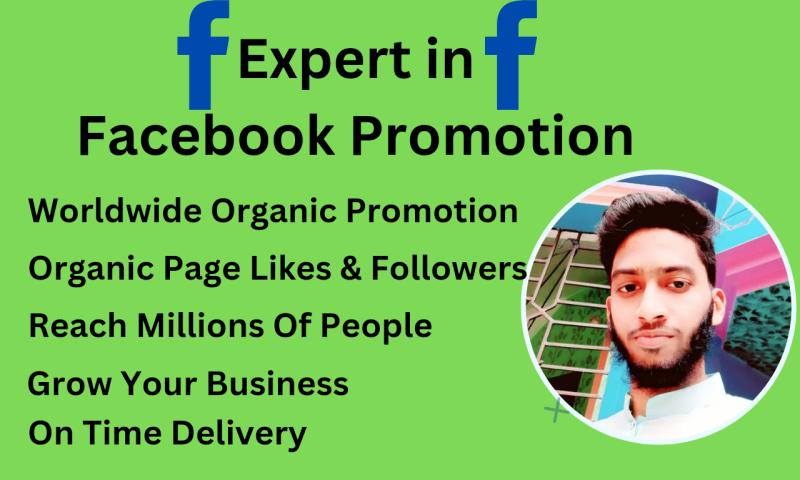 Grow your business worldwide by Facebook Promotion