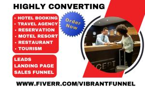 Generate Hotel Booking Vacation Travel Agency Restaurant Reservation Leads