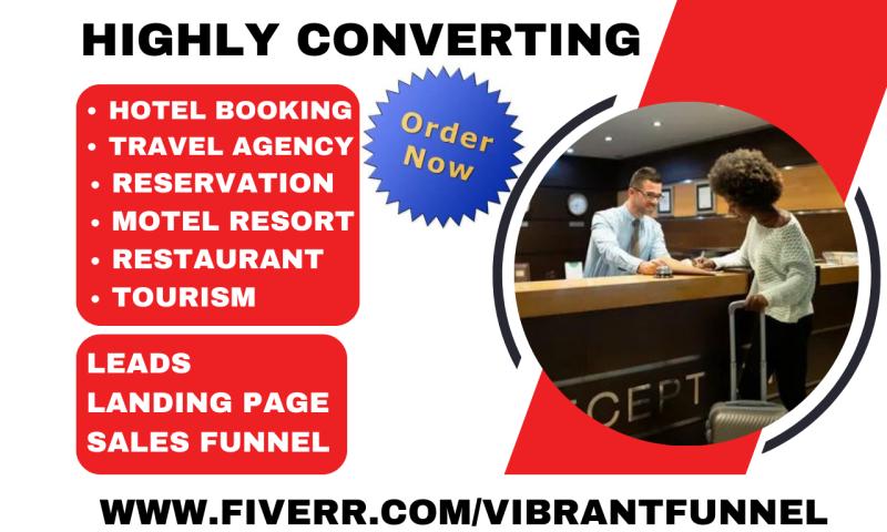 Generate Hotel Booking Vacation Travel Agency Restaurant Reservation Leads
