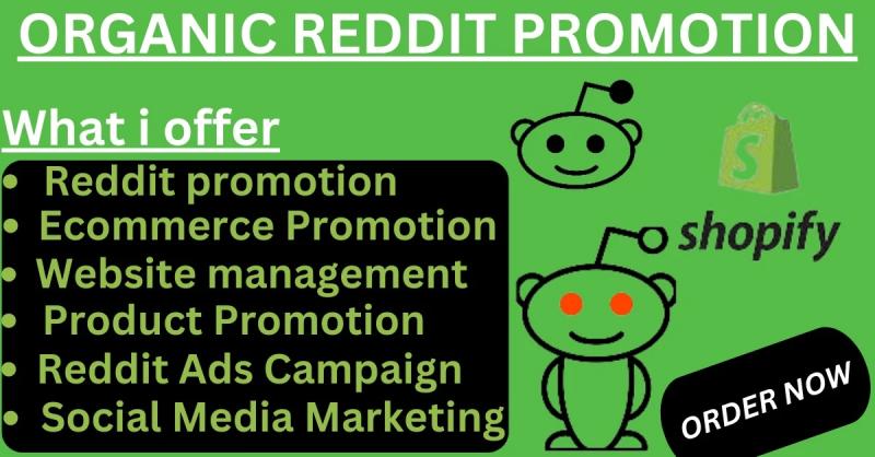 I will do effective Reddit promotion for your website to boost your ecommerce business