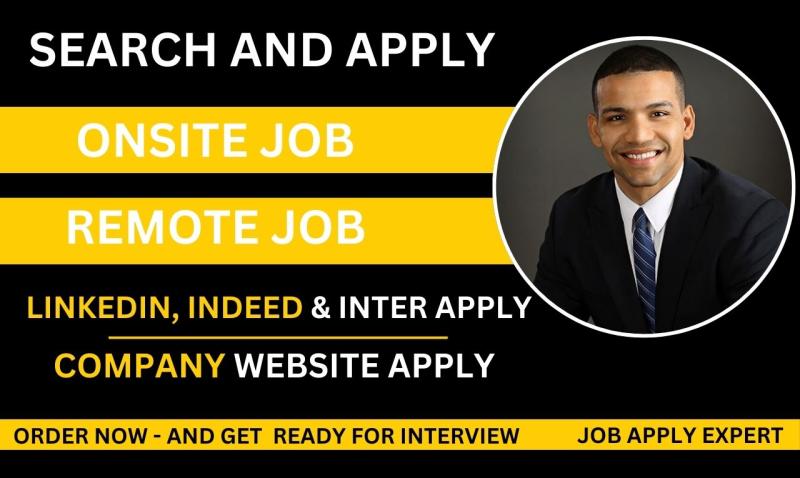 I will search and apply for remote jobs, reverse recruit your jobs search for you