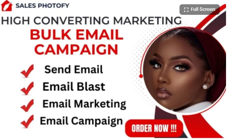 I will do bulk email blast, send email bulk, email campaign