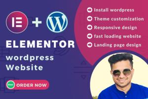 I will design, redesign, revamp, duplicate, or ruplicate website with Elementor