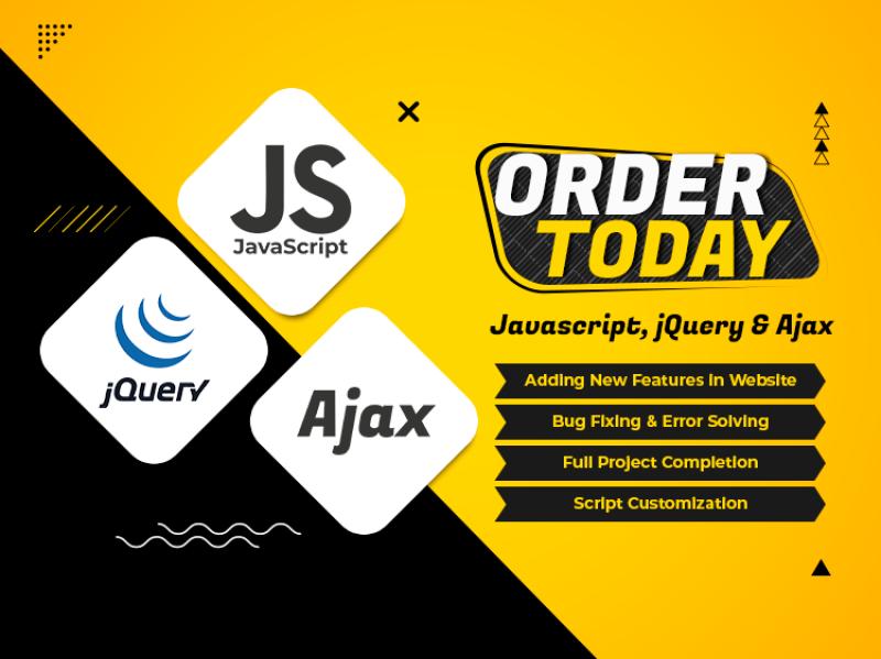 I will develop javascript, jquery, and ajax application