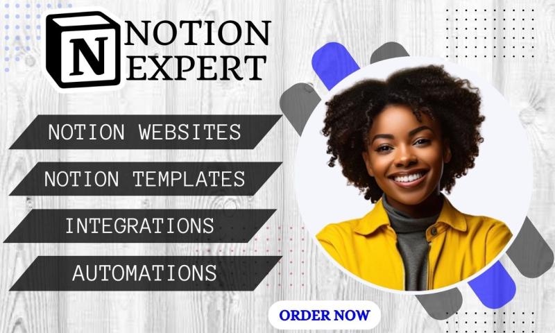 I will create functional notion template on your notion workspace as a notion expert