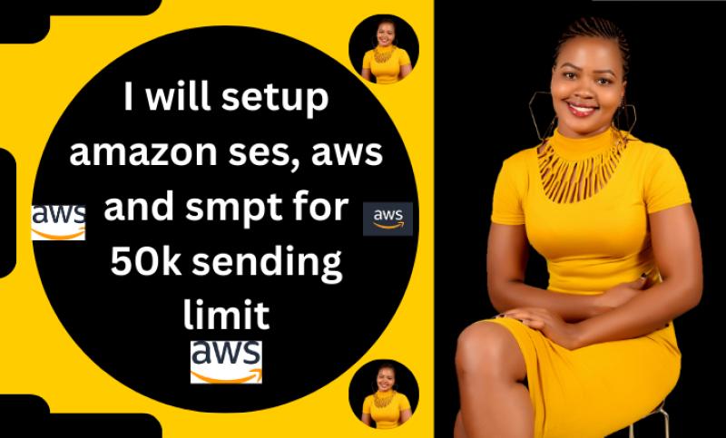I Will Create Amazon SES AWS Account and Increase Sending Limit