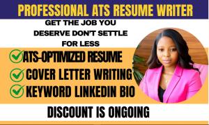 I will provide professional resume writing services