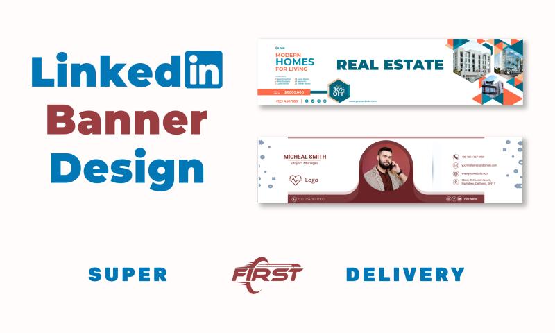 I will design linkedin banner for your profile or business page
