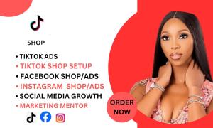 tiktok shop, facebook shop and instagram shop tiktok shop