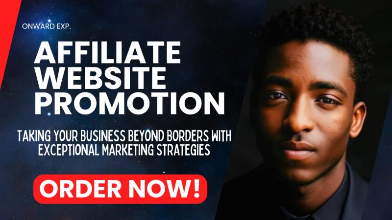 I will promote affiliate link, clickbank affiliate marketing, redbubble, etsy promotion