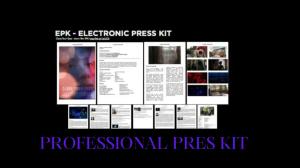 Design EPK, Media Kit, Press Kit