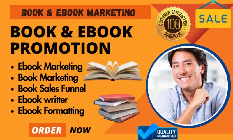 I will do book promotion: Amazon Kindle book marketing & Amazon book eBook marketing