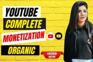 I will do YouTube channel marketing and monetization for growth