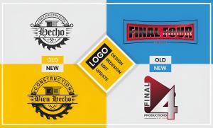 I will logo design, redesign, redraw recreate, and 3d update