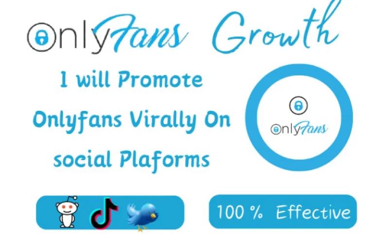 I will increase onlyfans page growth marketing, onlyfans management and promotion