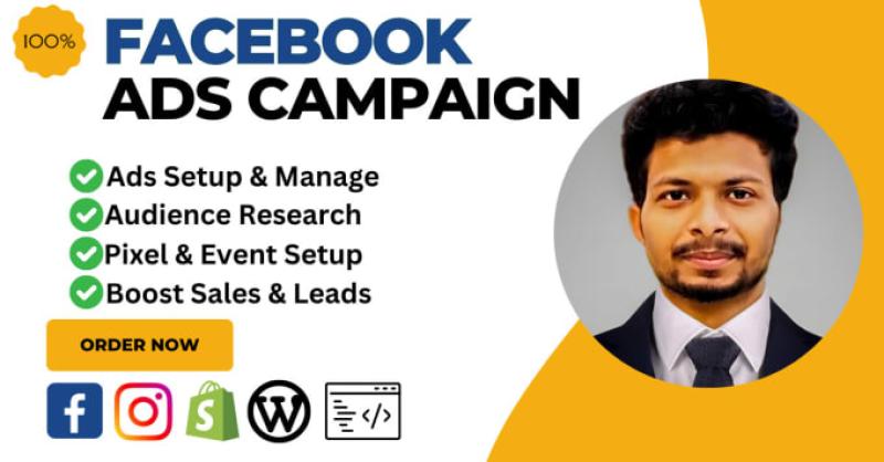 Your shopify ads manager for successful facebook and instagram campaign