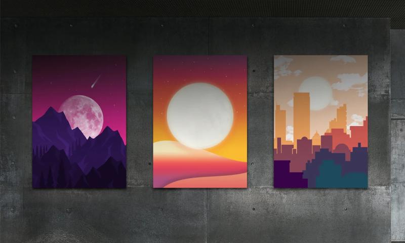 I will do creative and unique printable wall arts
