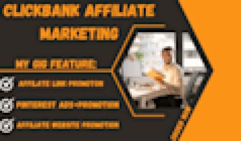 I will setup clickbank affiliate marketing, amazon affiliate website link promotion