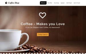 I will design coffee shopify store, coffee dropshipping coffee shop coffee website