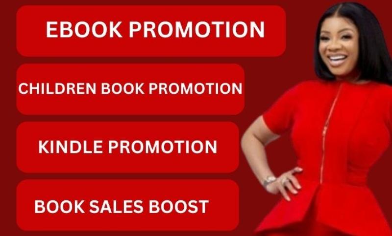 I will do Amazon KDP book promotion – eBook marketing, Children book promotion