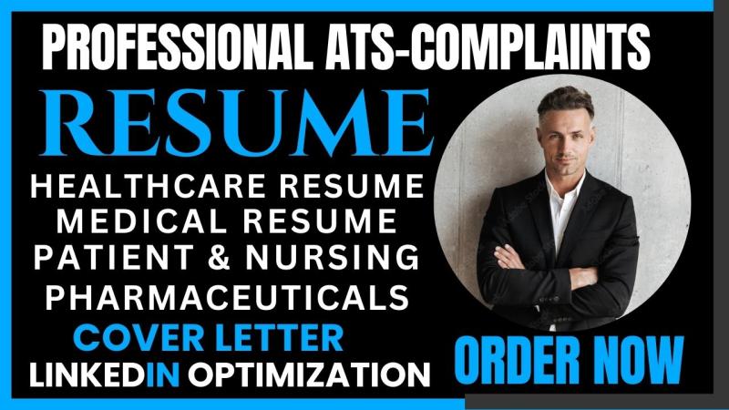 I will do professional healthcare resume, doctor, medical resume, nursing, pharmacy, cv