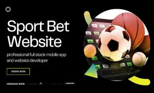 I will design sport game website, bet app website, poker, fantasy website