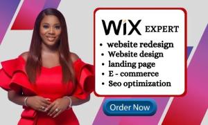 I will Wix website redesign and Wix website design