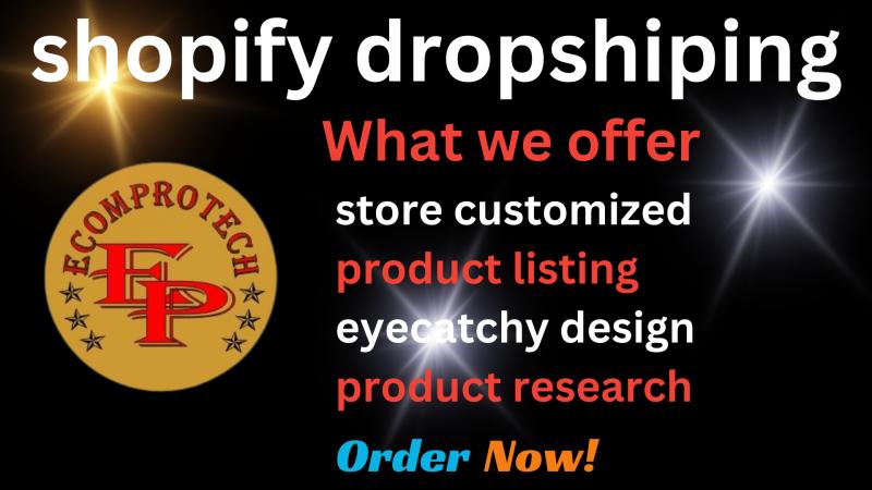 Do Your Shopify Dropshipping Store with Winning Products ShopifyStoreDropshipping StoreShopify WebsiteShopify Dropshipping
