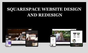 I will build a professional and responsive Squarespace website