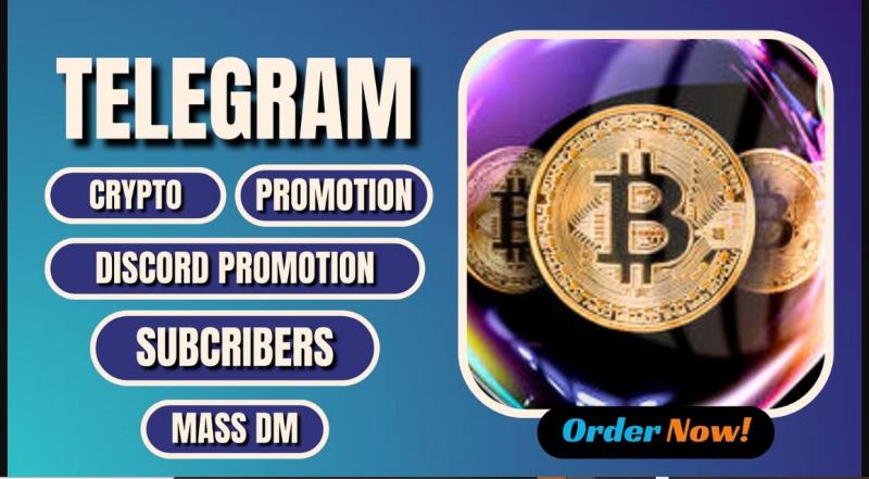 I Will Do Organic Crypto Telegram Promotion, Token Sales to 100k Real Investors
