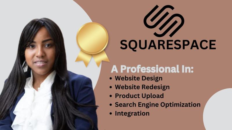 I will square space website designs square space design, square space web redesign