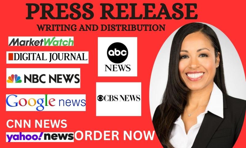 I will do press release distribution and press release writing