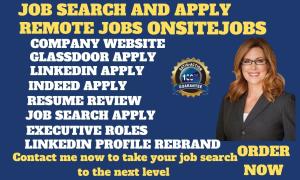 I will help you lift your search and apply hunt, for remote jobs using reverse recruit