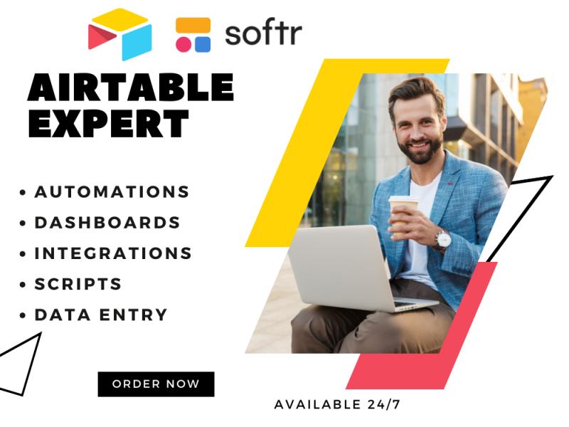 Softr Integration: Database Automation and CRM with Airtable