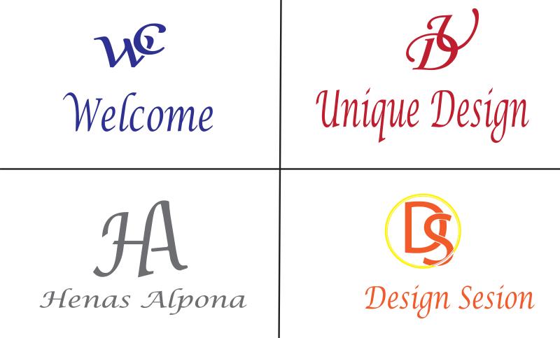 I will do unique business wordmark and typography logo design