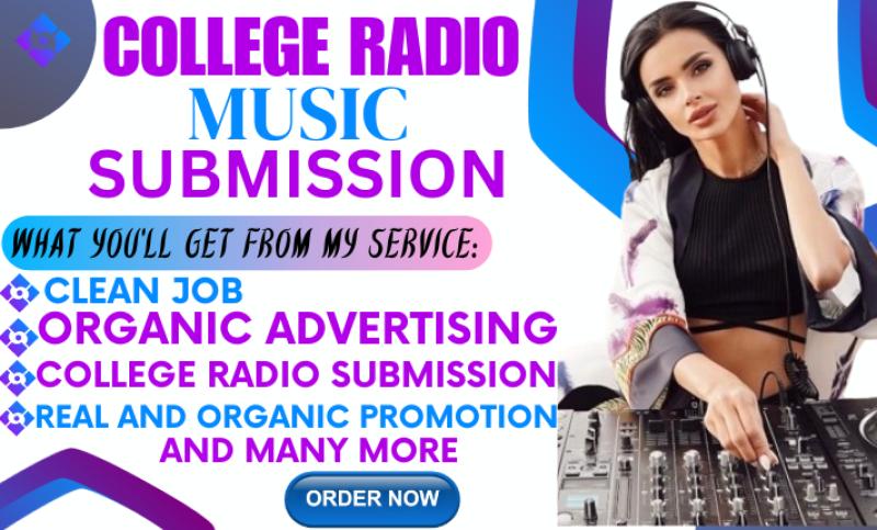 I Will Promote & Share Your Music Link to 10k Most Active USA College Radio Stations