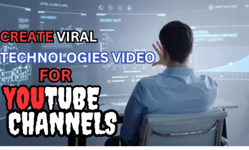 I will create viral, most-watched technology videos for your tech YouTube channels