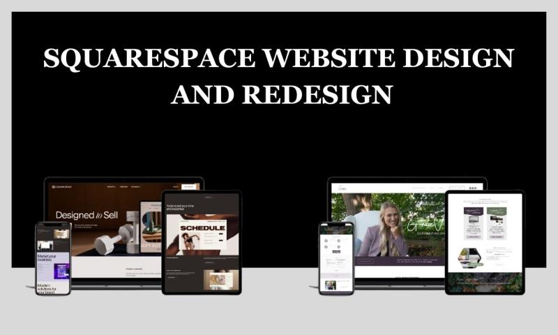 I will build a professional and responsive Squarespace website