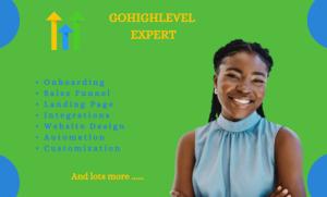 Set Up GHL Account and GoHighLevel Sales Funnel Landing Page with GoHighLevel Automations