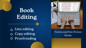 I Will Proofread, Line Edit, and Copy Edit Your Fiction and Non-Fiction Books